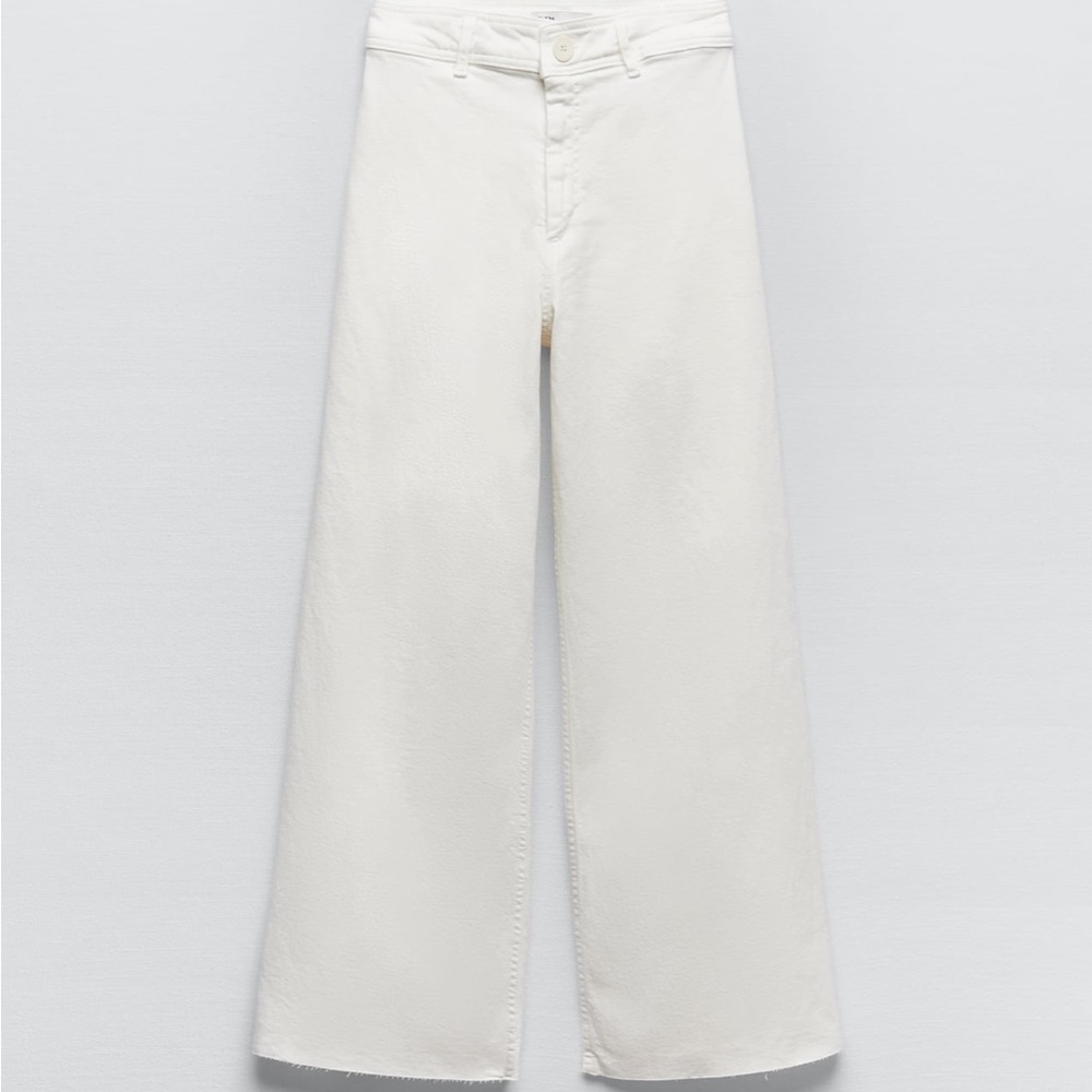High Waisted ZW Marine Straight Jeans